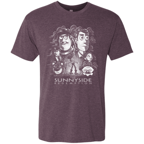 T-Shirts Vintage Purple / Small The Sunnyside Redemption Men's Triblend T-Shirt