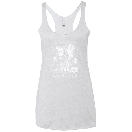 T-Shirts Heather White / X-Small The Sunnyside Redemption Women's Triblend Racerback Tank