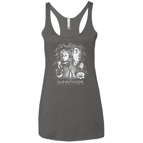 T-Shirts Premium Heather / X-Small The Sunnyside Redemption Women's Triblend Racerback Tank