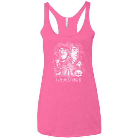 T-Shirts Vintage Pink / X-Small The Sunnyside Redemption Women's Triblend Racerback Tank