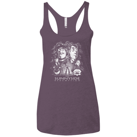T-Shirts Vintage Purple / X-Small The Sunnyside Redemption Women's Triblend Racerback Tank