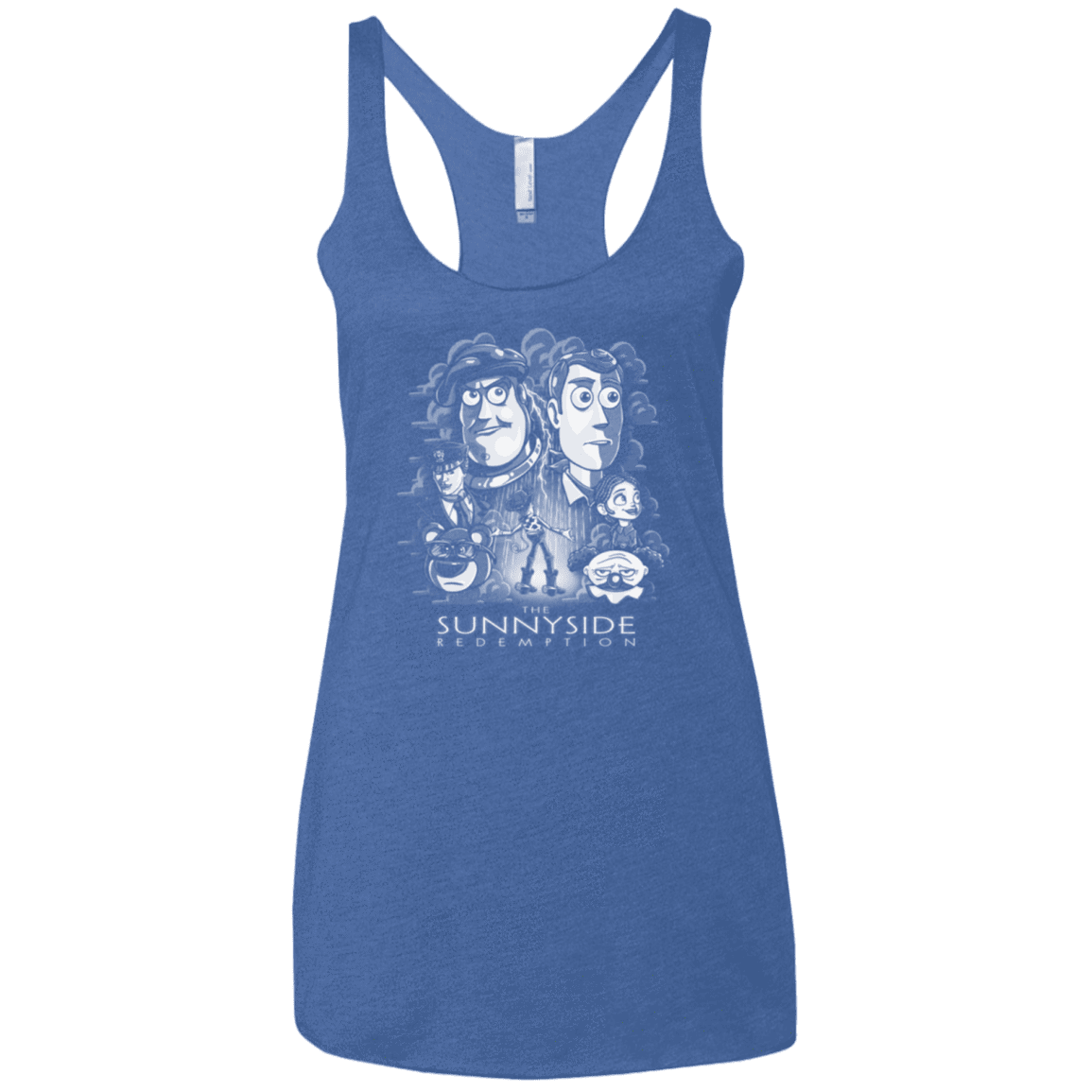 T-Shirts Vintage Royal / X-Small The Sunnyside Redemption Women's Triblend Racerback Tank