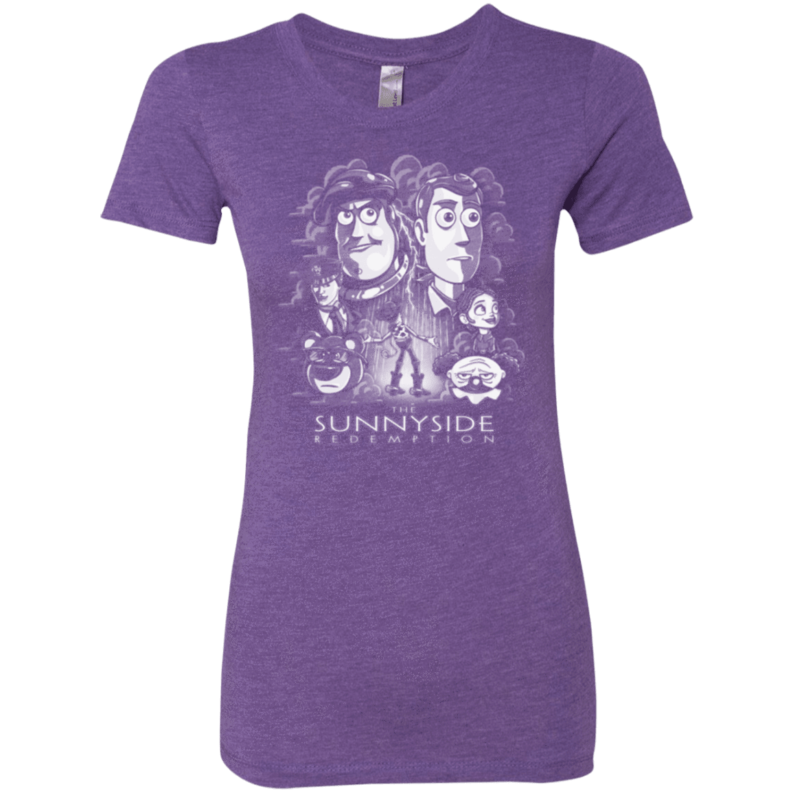 T-Shirts Purple Rush / Small The Sunnyside Redemption Women's Triblend T-Shirt