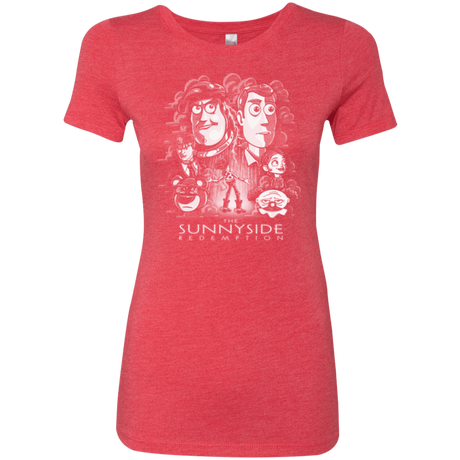 T-Shirts Vintage Red / Small The Sunnyside Redemption Women's Triblend T-Shirt