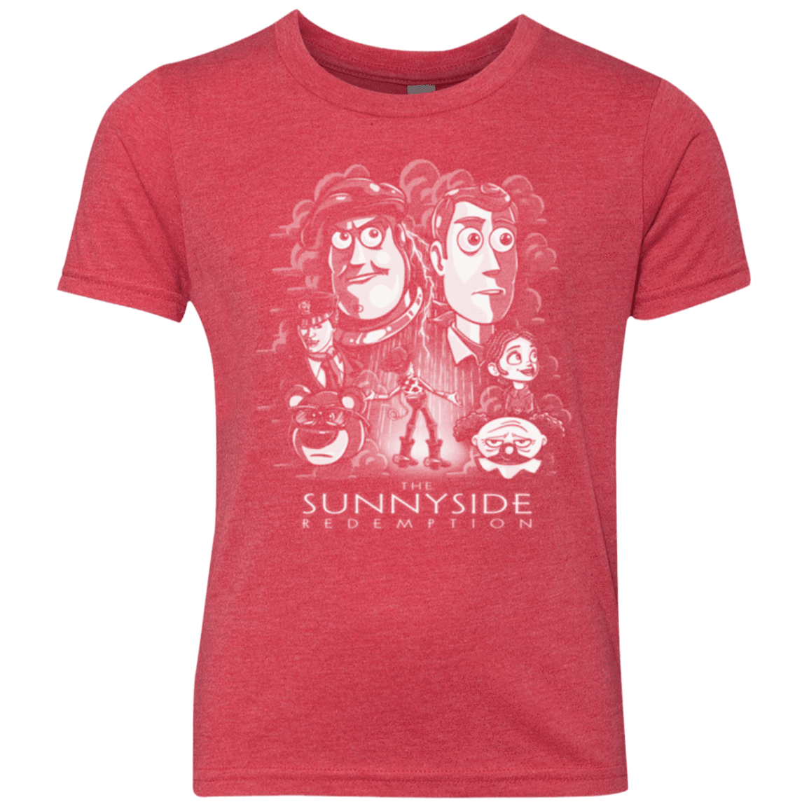 T-Shirts Vintage Red / YXS The Sunnyside Redemption Youth Triblend T-Shirt