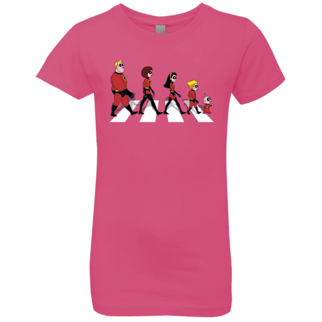 T-Shirts Hot Pink / YXS The Supers Girls Premium T-Shirt