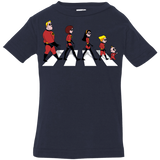 T-Shirts Navy / 6 Months The Supers Infant Premium T-Shirt