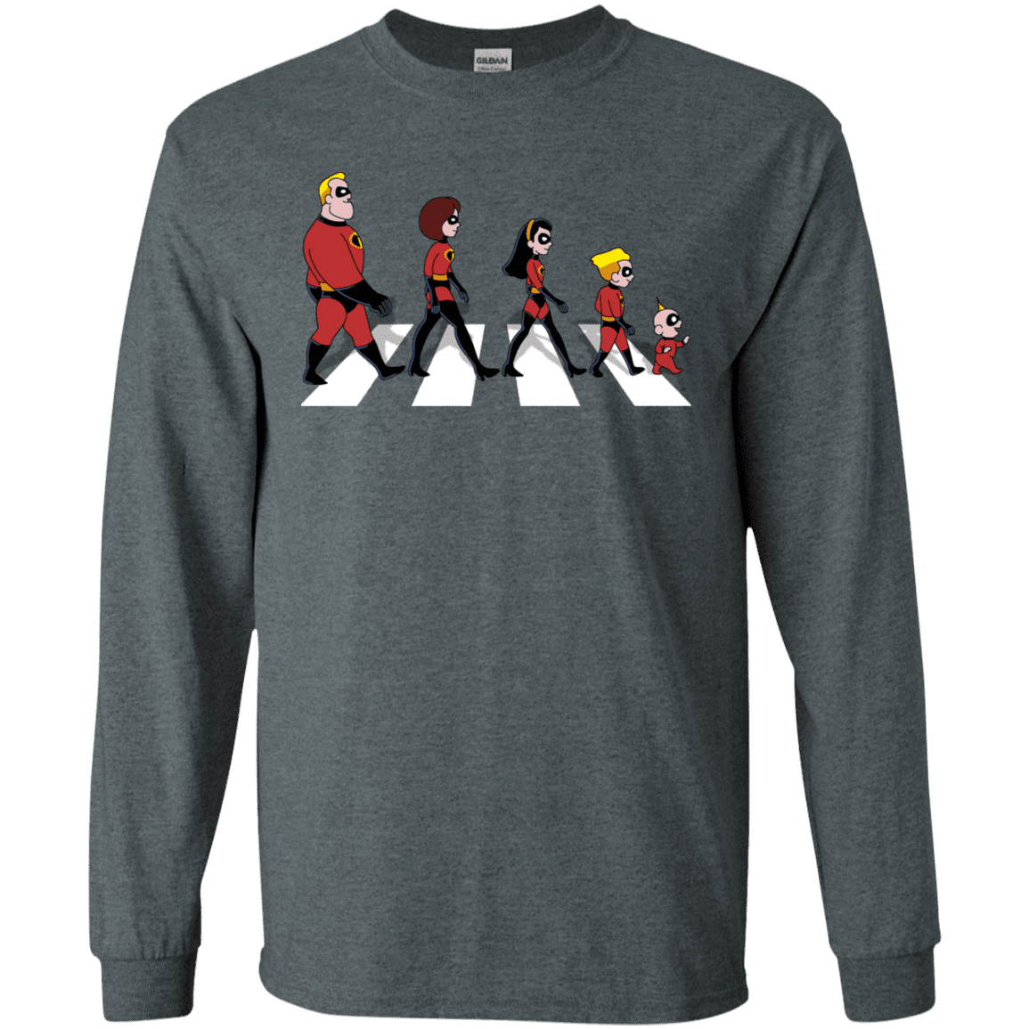 T-Shirts Dark Heather / S The Supers Men's Long Sleeve T-Shirt