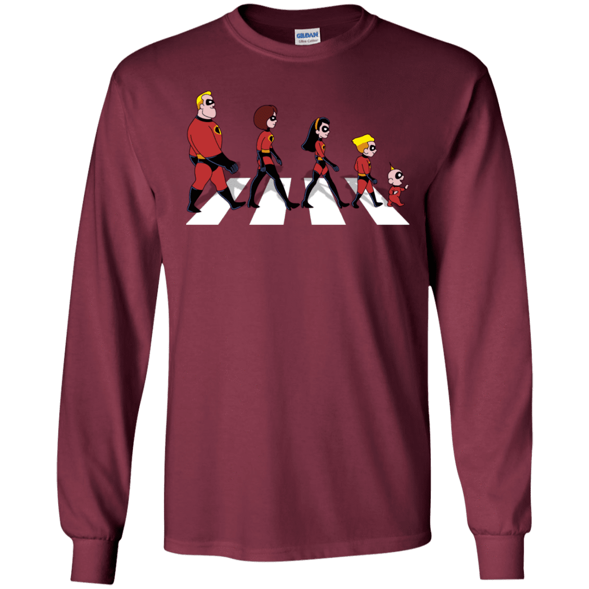T-Shirts Maroon / S The Supers Men's Long Sleeve T-Shirt