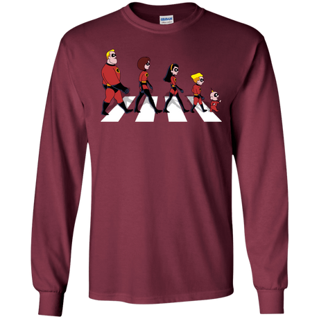 T-Shirts Maroon / S The Supers Men's Long Sleeve T-Shirt