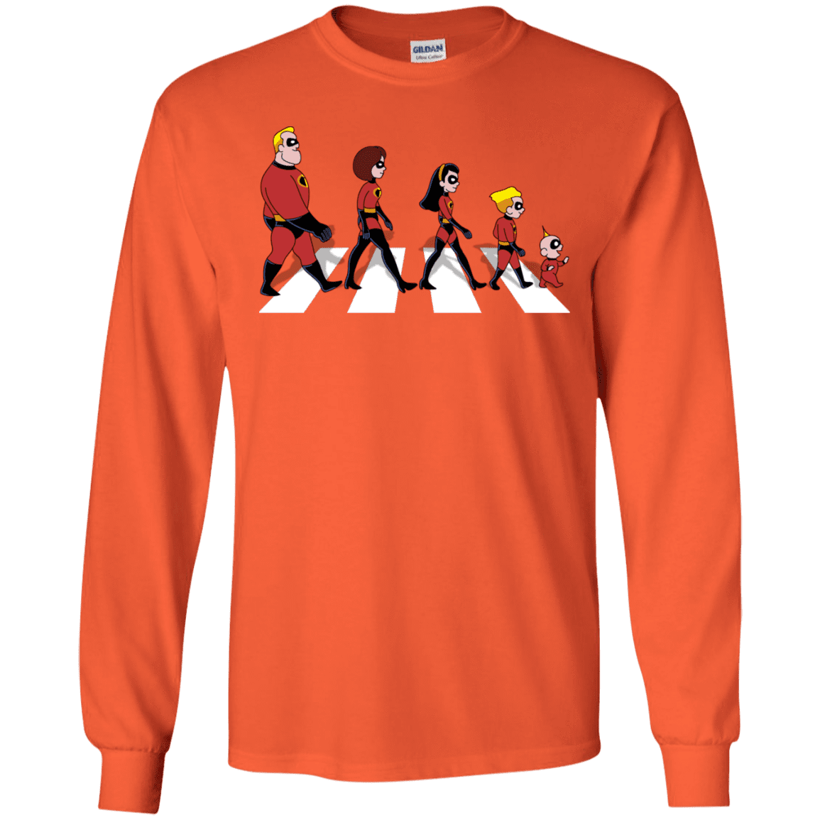 T-Shirts Orange / S The Supers Men's Long Sleeve T-Shirt