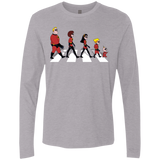 T-Shirts Heather Grey / S The Supers Men's Premium Long Sleeve