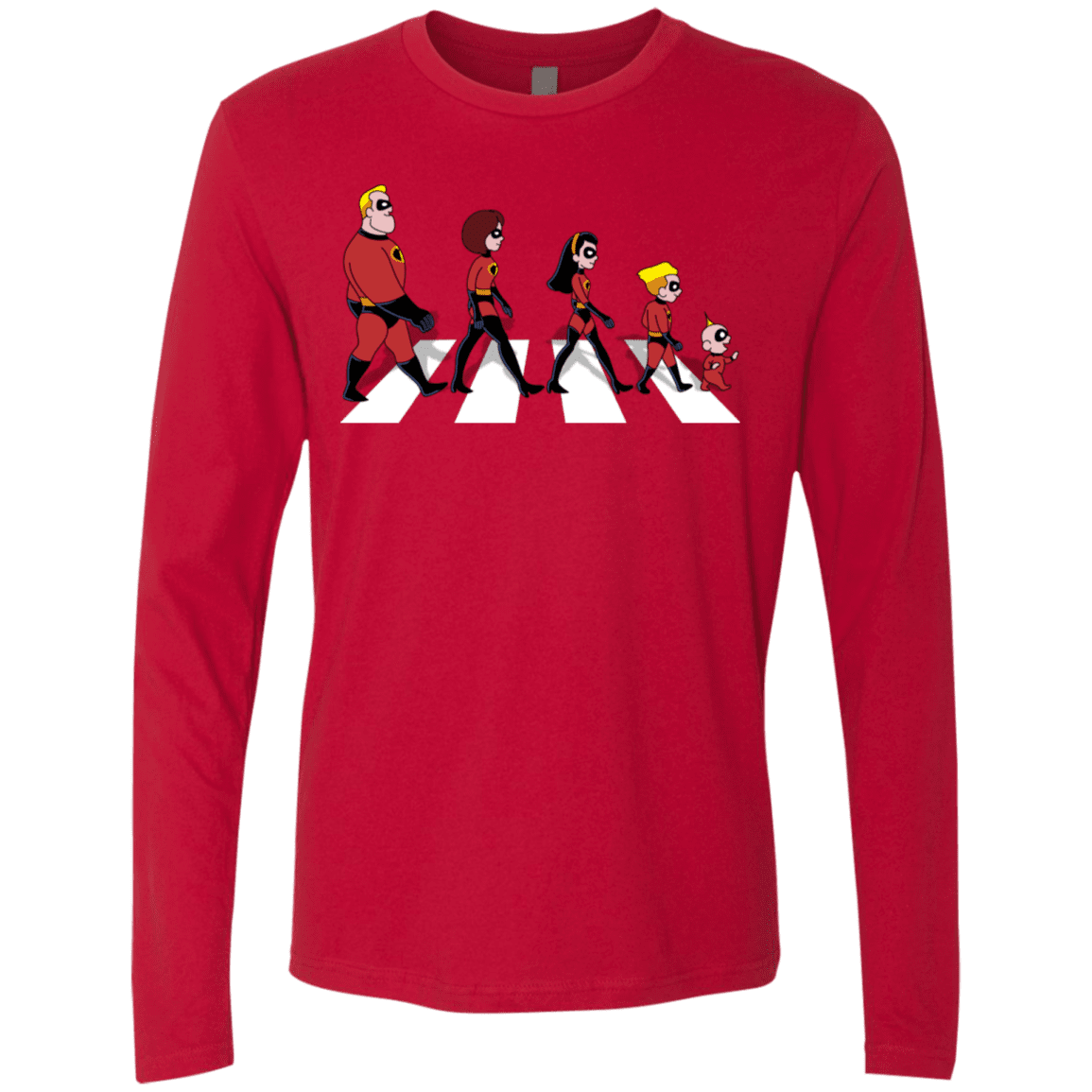 T-Shirts Red / S The Supers Men's Premium Long Sleeve