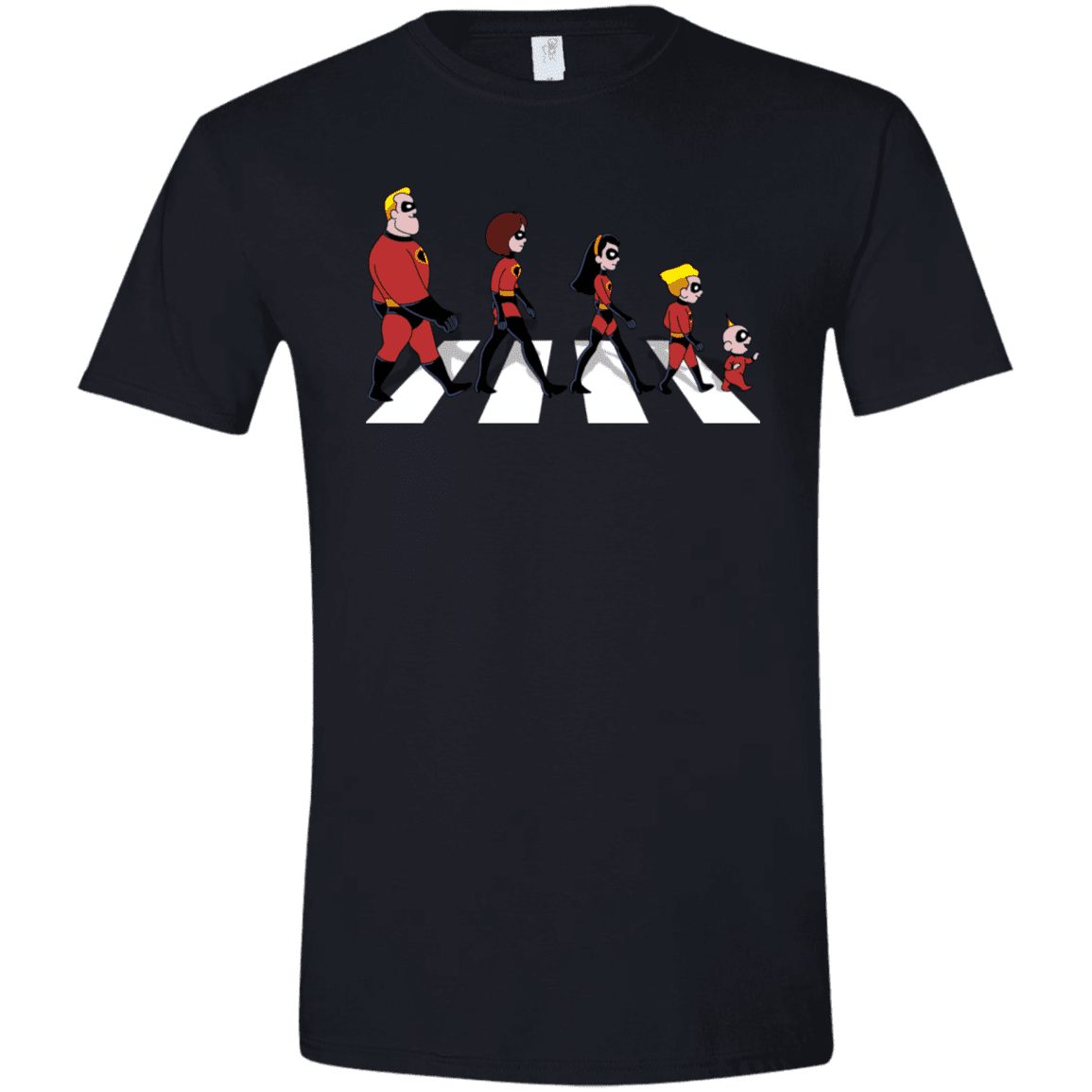 T-Shirts Black / X-Small The Supers Men's Semi-Fitted Softstyle
