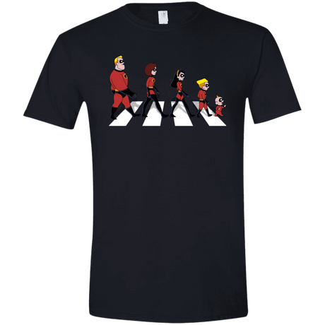 T-Shirts Black / X-Small The Supers Men's Semi-Fitted Softstyle