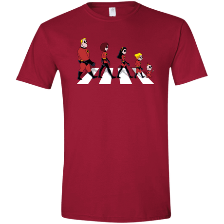 T-Shirts Cardinal Red / S The Supers Men's Semi-Fitted Softstyle