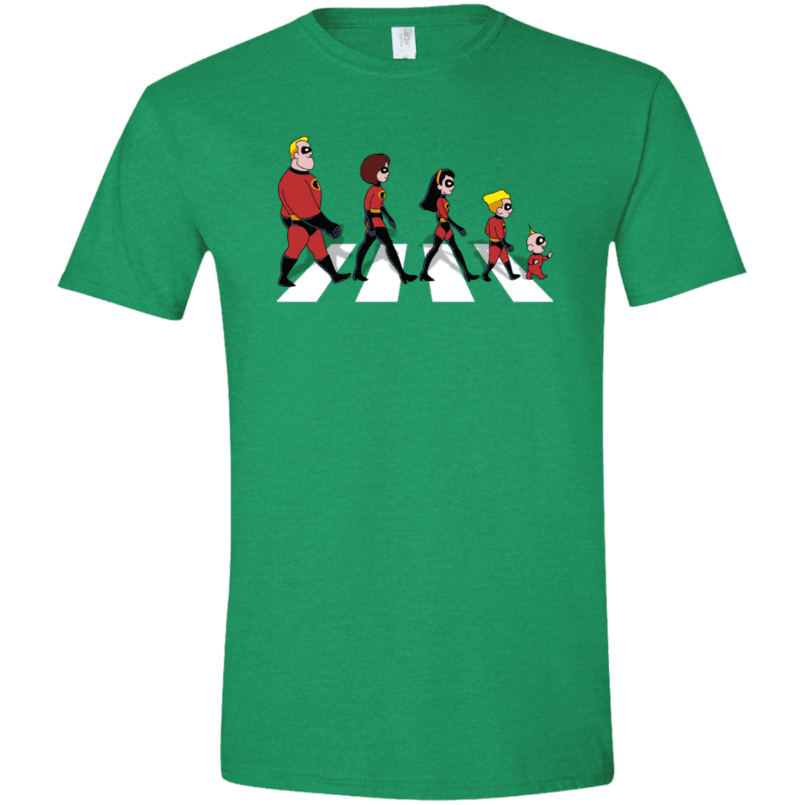 T-Shirts Heather Irish Green / M The Supers Men's Semi-Fitted Softstyle