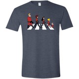 T-Shirts Heather Navy / S The Supers Men's Semi-Fitted Softstyle