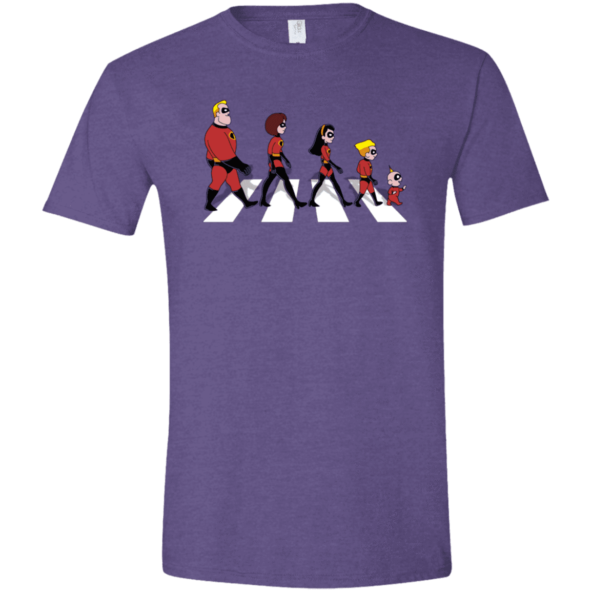 T-Shirts Heather Purple / S The Supers Men's Semi-Fitted Softstyle