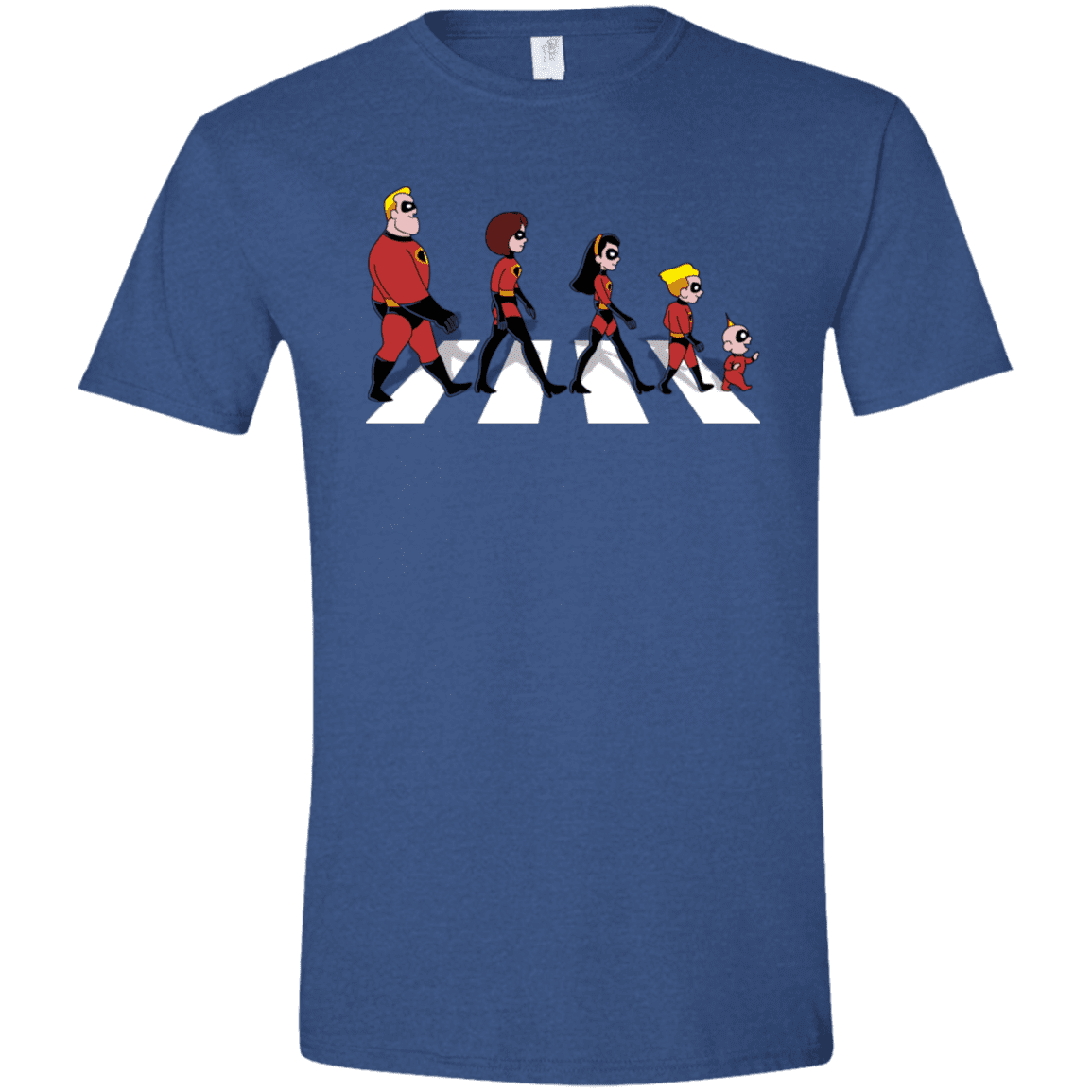 T-Shirts Heather Royal / X-Small The Supers Men's Semi-Fitted Softstyle