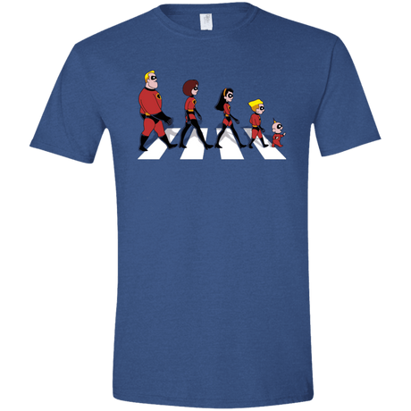 T-Shirts Heather Royal / X-Small The Supers Men's Semi-Fitted Softstyle