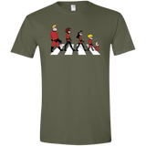 T-Shirts Military Green / S The Supers Men's Semi-Fitted Softstyle