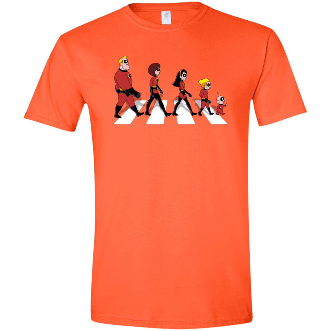 T-Shirts Orange / S The Supers Men's Semi-Fitted Softstyle