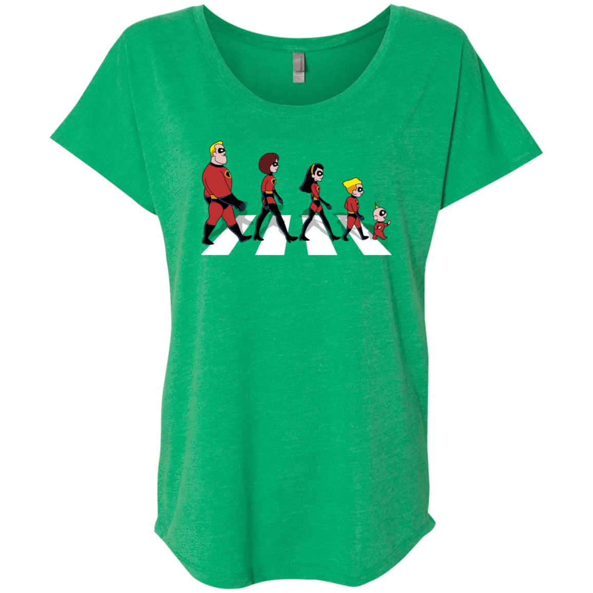 T-Shirts Envy / X-Small The Supers Triblend Dolman Sleeve