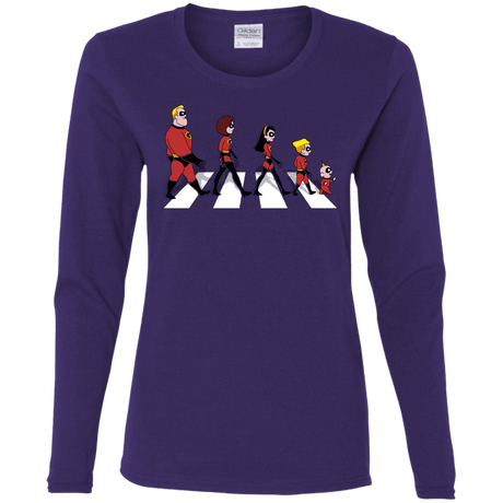 T-Shirts Purple / S The Supers Women's Long Sleeve T-Shirt