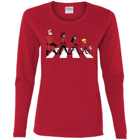 T-Shirts Red / S The Supers Women's Long Sleeve T-Shirt