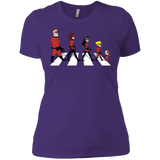 T-Shirts Purple Rush/ / X-Small The Supers Women's Premium T-Shirt