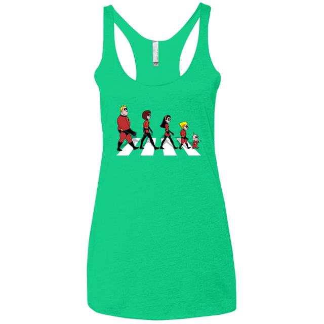 T-Shirts Envy / X-Small The Supers Women's Triblend Racerback Tank