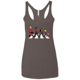 T-Shirts Macchiato / X-Small The Supers Women's Triblend Racerback Tank