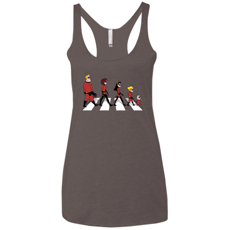 T-Shirts Macchiato / X-Small The Supers Women's Triblend Racerback Tank