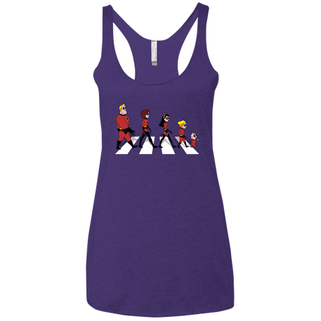 T-Shirts Purple Rush / X-Small The Supers Women's Triblend Racerback Tank