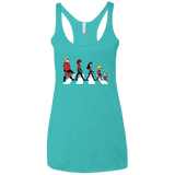 T-Shirts Tahiti Blue / X-Small The Supers Women's Triblend Racerback Tank