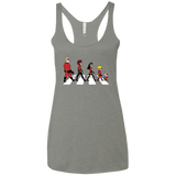 T-Shirts Venetian Grey / X-Small The Supers Women's Triblend Racerback Tank