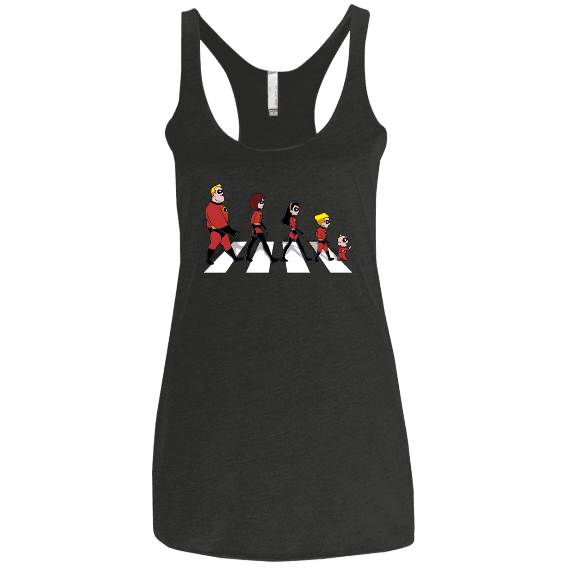 T-Shirts Vintage Black / X-Small The Supers Women's Triblend Racerback Tank