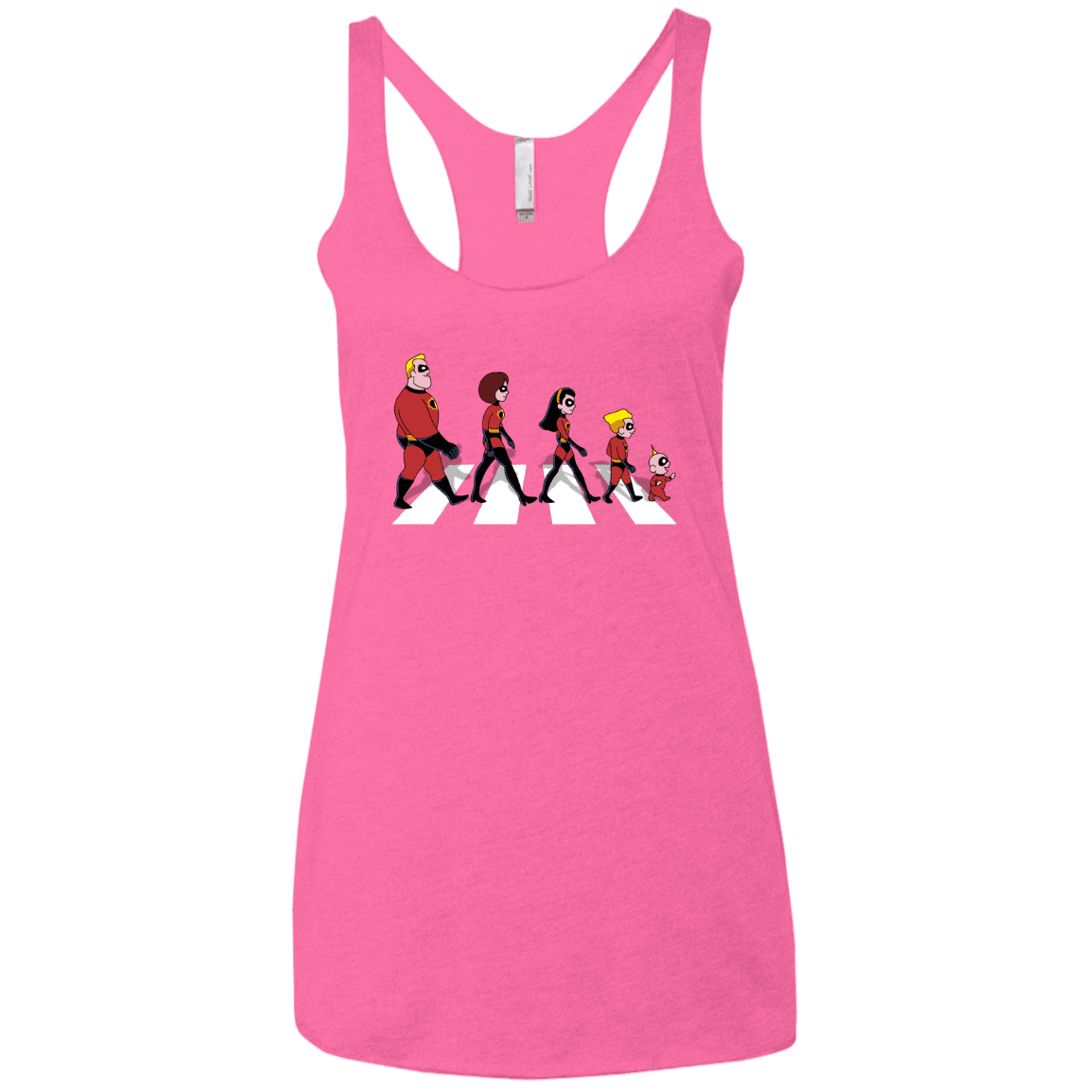 T-Shirts Vintage Pink / X-Small The Supers Women's Triblend Racerback Tank
