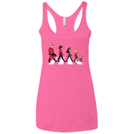 T-Shirts Vintage Pink / X-Small The Supers Women's Triblend Racerback Tank