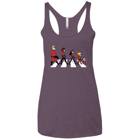 T-Shirts Vintage Purple / X-Small The Supers Women's Triblend Racerback Tank