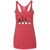 T-Shirts Vintage Red / X-Small The Supers Women's Triblend Racerback Tank