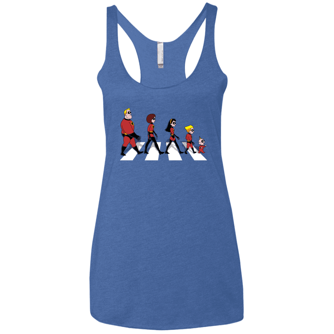 T-Shirts Vintage Royal / X-Small The Supers Women's Triblend Racerback Tank