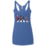 T-Shirts Vintage Royal / X-Small The Supers Women's Triblend Racerback Tank