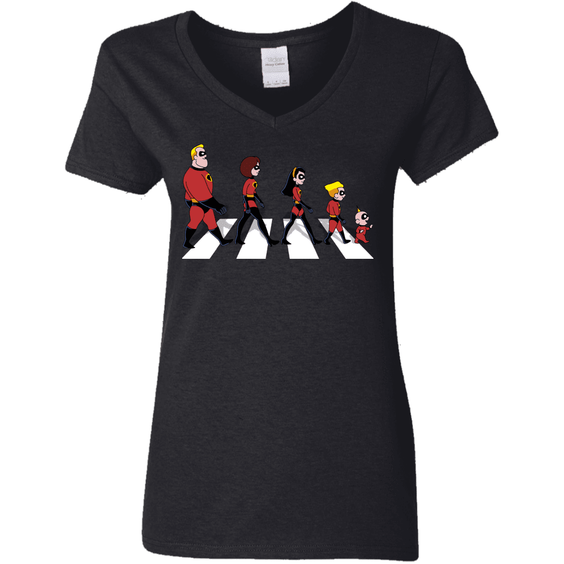T-Shirts Black / S The Supers Women's V-Neck T-Shirt