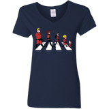T-Shirts Navy / S The Supers Women's V-Neck T-Shirt