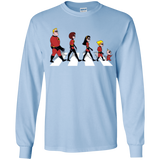 T-Shirts Light Blue / YS The Supers Youth Long Sleeve T-Shirt