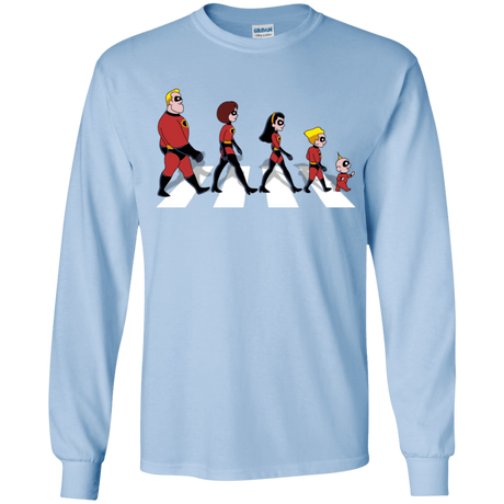 T-Shirts Light Blue / YS The Supers Youth Long Sleeve T-Shirt