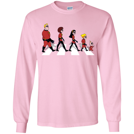 T-Shirts Light Pink / YS The Supers Youth Long Sleeve T-Shirt