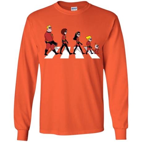 T-Shirts Orange / YS The Supers Youth Long Sleeve T-Shirt